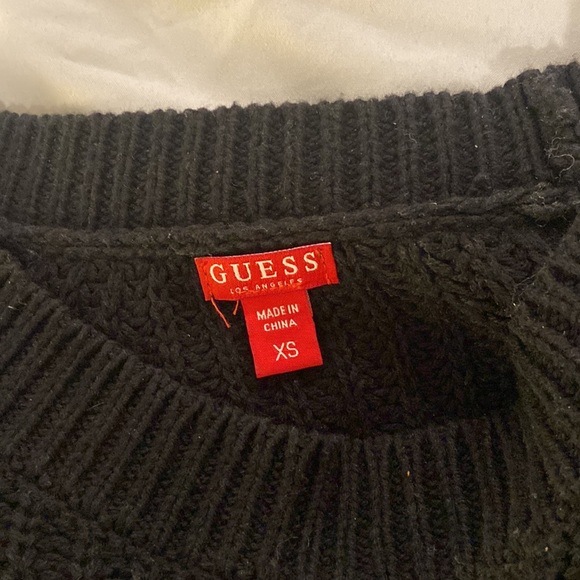 Cute Womens Guess black sweater, XS - Picture 4 of 4